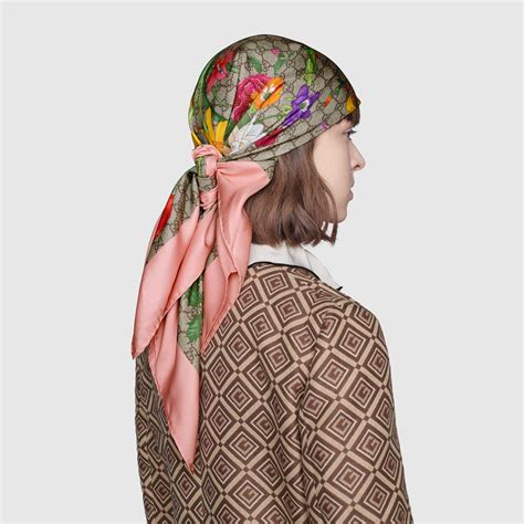 foulards gucci femme|foulard di seta firmati.